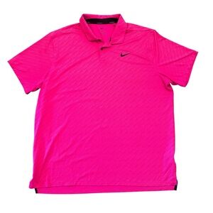 Nike Bright Pink Polo Shirt